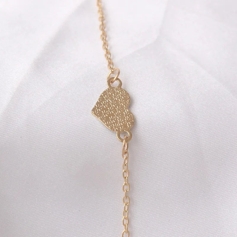 Korean Fashion Bracelets Enamel Heart Bangles for Women Enamel Bracelets Simple Design Hand Decoration Fashion Jewelry