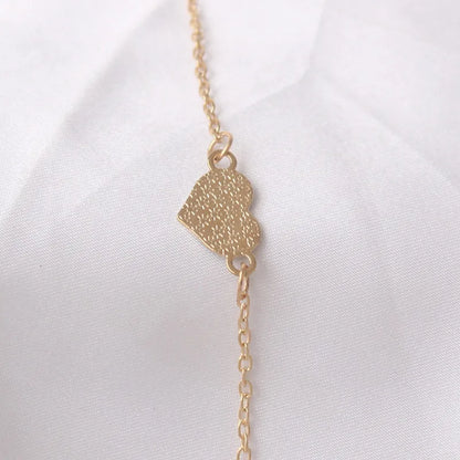 Korean Fashion Bracelets Enamel Heart Bangles for Women Enamel Bracelets Simple Design Hand Decoration Fashion Jewelry